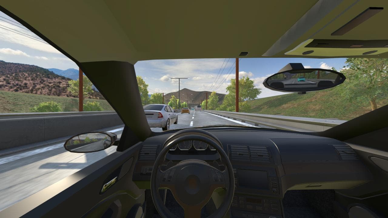 Escenario VR: Carretera — día